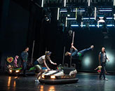 Batterieautoscooter im Liliom Schauspielhaus Bochum